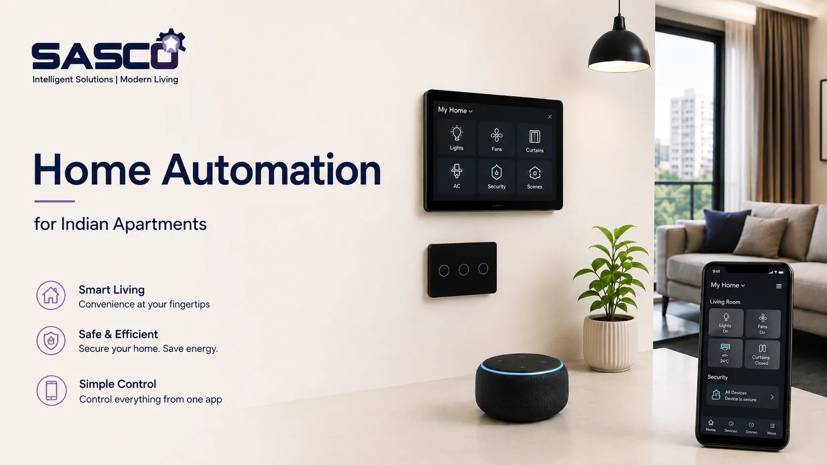 Home Automation for 1BHK, 2BHK & 3BHK Homes: A Complete Guide for Indian Apartments