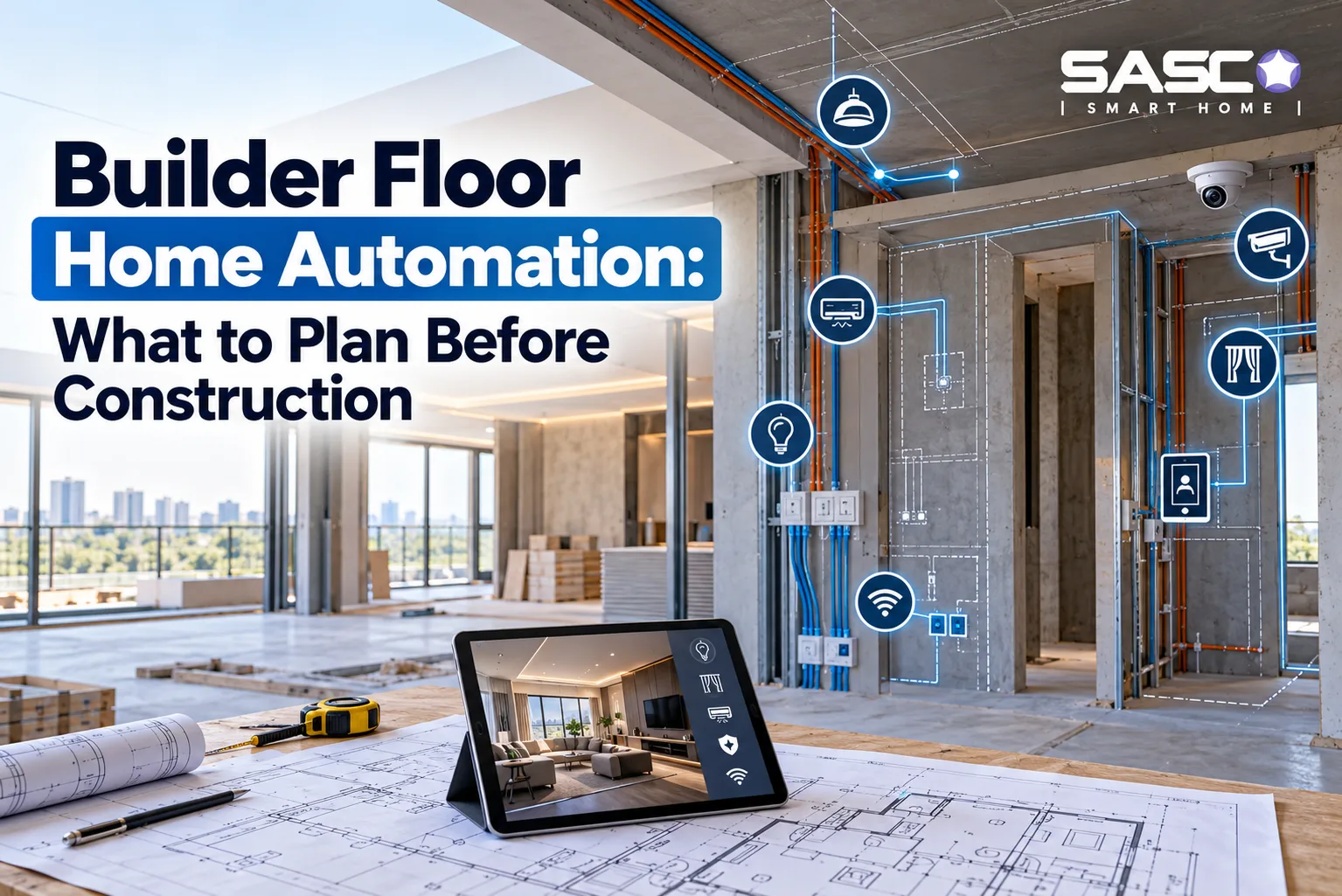 Builder Floor Home Automation: What to Plan Before Construction